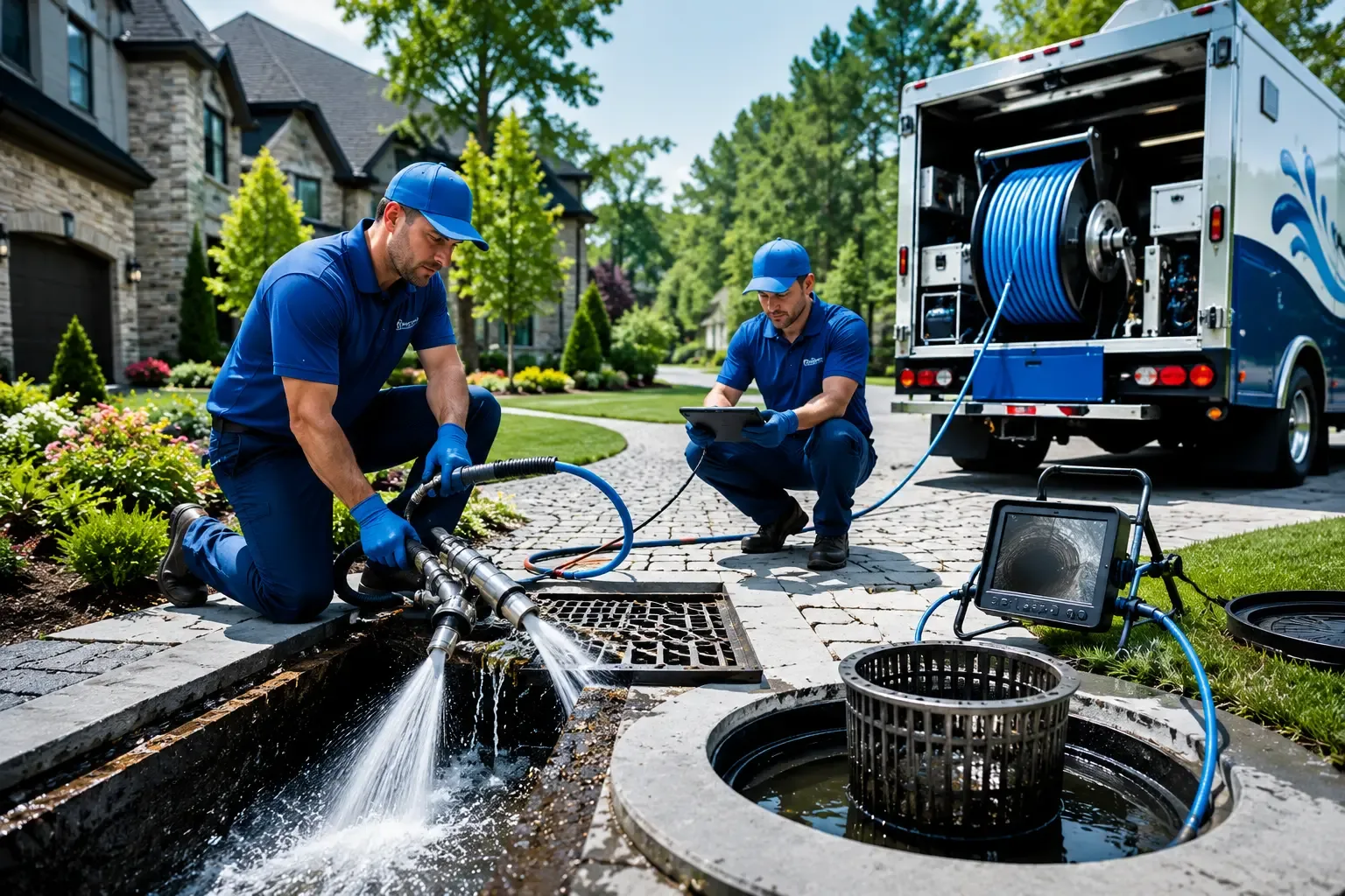 Local outdoor drain cleaning professionals in Lyon Station, PA